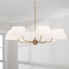 Capital Lighting Welsley 6-Light Chandelier (450461AD)