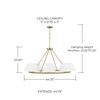Capital Lighting Parson 8-Light Chandelier (453281MA)