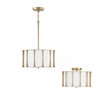 Capital Lighting Bodie 3-Light Semi-Flush (244631MA)