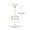Capital Lighting Bodie 3-Light Semi-Flush (244631MA)