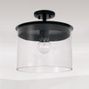 Capital Lighting Mason 1-Light Semi-Flush (246812MB)