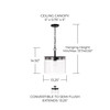 Capital Lighting Mason 1-Light Semi-Flush (246812MB)