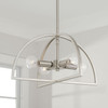 Capital Lighting Lawson 4-Light Semi-Flush (248841BN)