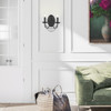 Mirabella 2 Light Wall Sconce in Matte Black (7644-2W BLK)