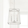 Thea 12" W x 15" H 4-Light Lantern Foyer Pendant in Mystic Sand  (537641MS)