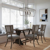 Capital Lighting Thea 6-Light-Linear Chandelier (837661OR)
