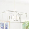 Capital Lighting Thea 6-Light-Linear Chandelier (837661PN)