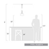 Holmes Mini Pendant in Rubbed Bronze (0316-M1L RBZ)