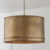 Nole 24"W x 16.5"H 4-Light Pendant in Mystic Luster  (349242ML)