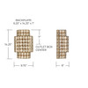 Capital Lighting Eliana 2-Light Wall Sconce (654121HB)