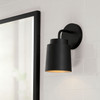 Capital Lighting Pratt 1-Light Wall Sconce (AA1035MB)
