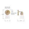 Capital Lighting Portman 1-Light Wall Sconce (648611AD-537)