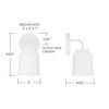 Capital Lighting Pratt 1-Light Wall Sconce (AA1035WE)