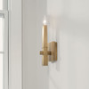 Blake 5.5"W x 11.25"H x 1-Light Sconce in Aged Brass  (649611AD)
