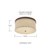 Capital Lighting Midtown 3-Light Flush Mount (2015BB-479)