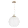 Capital Lighting Cleo 1-Light Pendant (355812MA-551)