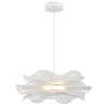 Whisper 24" LED Pendant in Matte White with Matte White (6300-24 WHT)