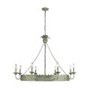 Finley 8-Light Chandelier in Vintage Sage (0838-8 VS)