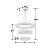 Kinsley LED Chandelier (ED3563201CH)