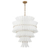 Abigail 21 Light Chandelier (ABI-2008-AG-WH)