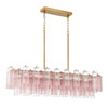 Addis 14 Light Linear Chandelier (ADD-317-AG-SP)
