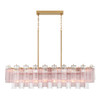 Addis 14 Light Linear Chandelier (ADD-317-AG-SP)