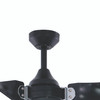 Austin 52 in. LED Ceiling Fan Black with Chrome (F0069)