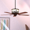 Yellowstone 56-in Moose Ceiling Fan Burnished Bronze (FN56305BBZ)