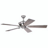 Huntley 52-in LED Ceiling Fan  Satin Nickel (F0067)