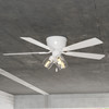 Vaxcel Brayton 52-in Ceiling Fan White (F0117)