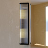 Barbier 22-in. H 2 Light Wall Light Matte Black (W0539)