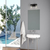 Vaxcel Ogden 2 Light Vanity Matte Black (W0417)