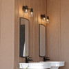 Vaxcel Beloit 17-in. W 2 Light Vanity Light Black (W0503)
