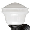 Huntley 1L Vanity Milk Glass Oil Rubbed Bronze (W0166)