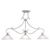 Monrovia 3L Linear Chandelier Brushed Nickel (PD35413BN)
