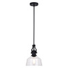 Beloit 9-in. Mini Pendant Matte Black (P0357)