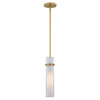 Vilo 4.5-in. 1 Light Mini Pendant Golden Brass (P0418)