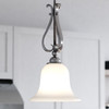Monrovia 8.75-in. Mini Pendant Brushed Nickel (P0415)