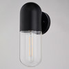 West Loop  12.5-in.H Outdoor Wall Light Matte Black (T0758)