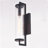 Vaxcel Morgan Park 20-in. H Outdoor Wall Light Matte Black (T0604)