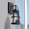 Portage Park 6.5-in. Outdoor Wall Light Matte Black (T0640)