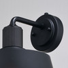 Hammond 10-in. Outdoor Wall Light Matte Black and Glossy White (T0750)