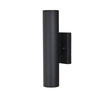 Chiasso 14.25 in. H LED Outdoor Wall Light Textured Black (T0552)