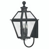 Nottingham 12-in Outdoor Wall Light Textured Black (T0080)