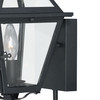 Nottingham 7-in Outdoor Wall Light Textured Black (T0078)