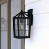 Gage 7 in. Outdoor Wall Light Volcanic Black (T0589)