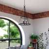 Rochester 16-in. 3 Light Pendant Matte Black (P0437)