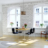 Vaxcel Norwood 15.75-in. 1 Light Pendant Vintage Steel and Distressed Wood (P0363)