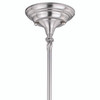 Huntley 12-in Pendant Clear Glass Satin Nickel (P0268)