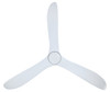 Westerly 72" 3 Blade DC Fan w/6" & 18" Rod, Smart Control, Light Sold Separately, White/White Accents/White Blades (235400-7201A)